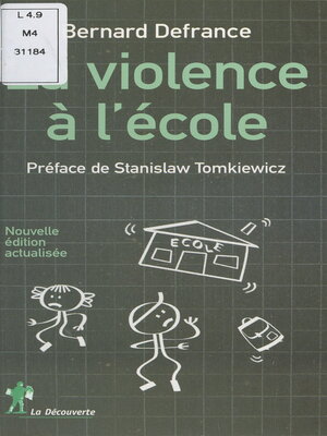 cover image of La violence à l'école